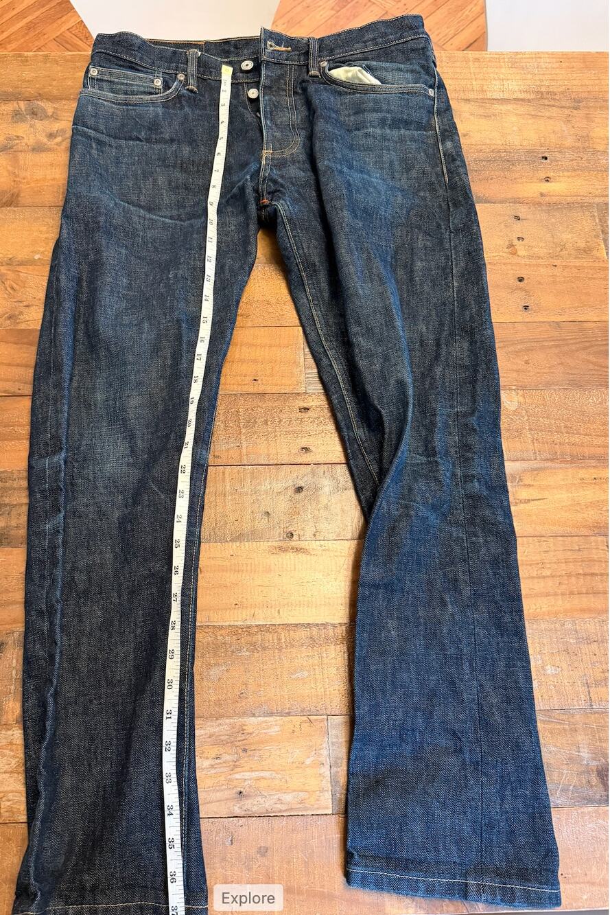 Gustin - Slim - 34 - Raw Denim